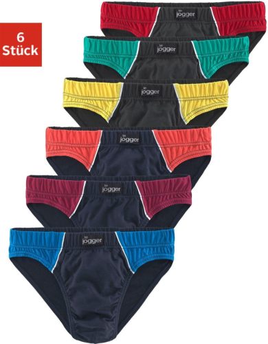 le jogger ® Slip met contrastkleurige highlights (6 stuks)