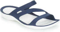 Crocs Badslippers Swiftwater Sandal met zacht genopte binnenzool