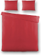 Fresh & Co Dekbedovertrek Silk Satin - Rood Lits-jumeaux (240 x 220 cm + 2 kussenslopen)