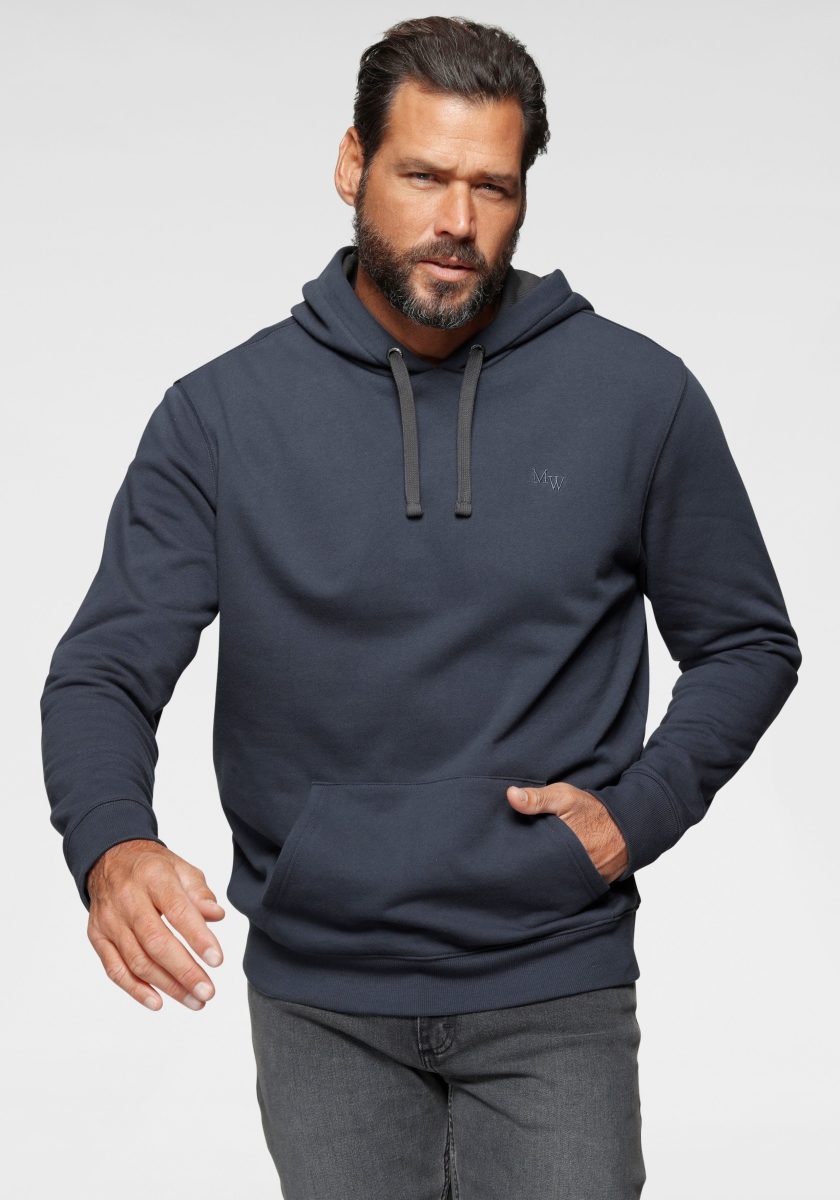 Man's World Hoodie met contrast-details