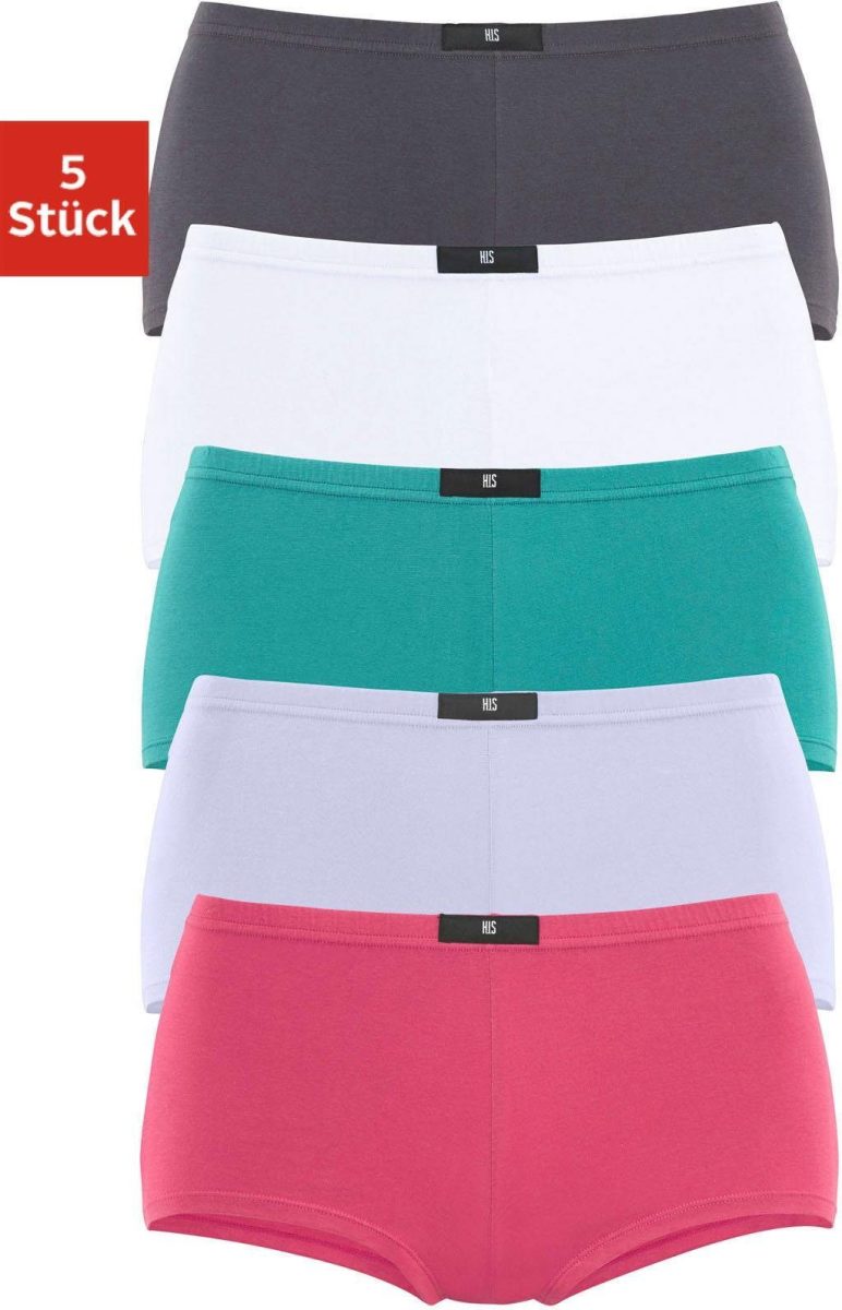 H.I.S Hipster met H.I.S merk voor (5 stuks)