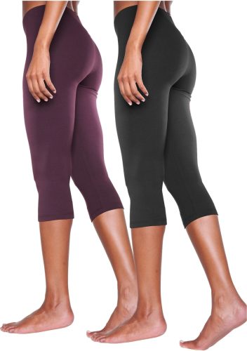 vivance active Caprilegging met elastische band (Set van 2)