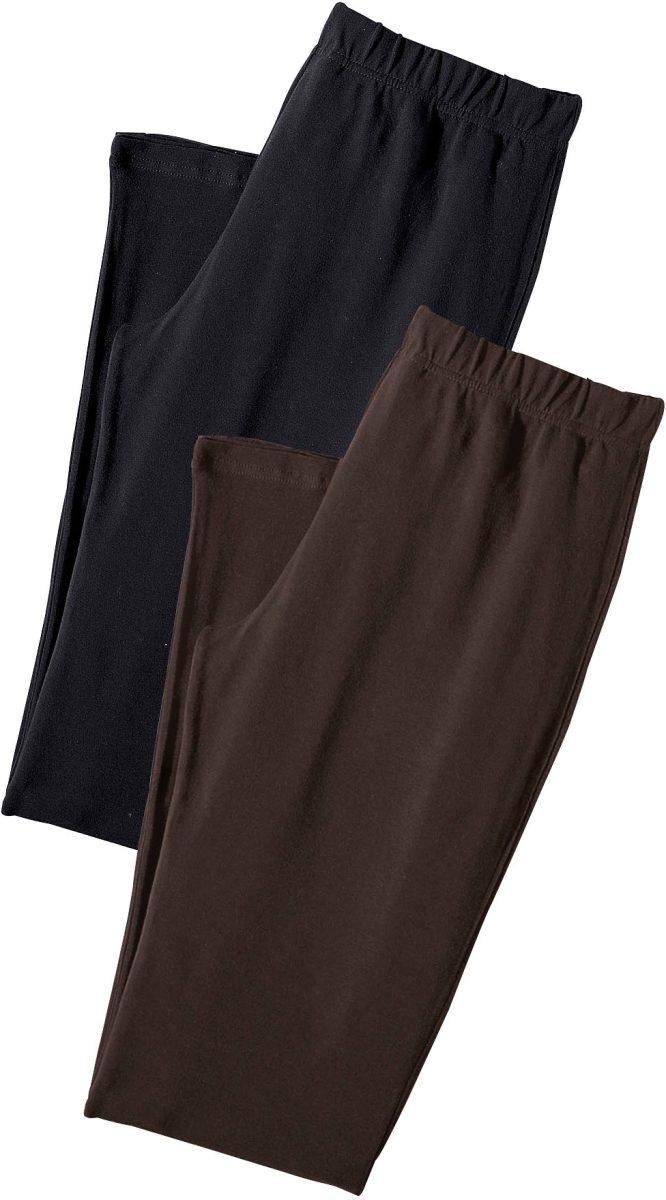 vivance active Caprilegging met elastische band (Set van 2)