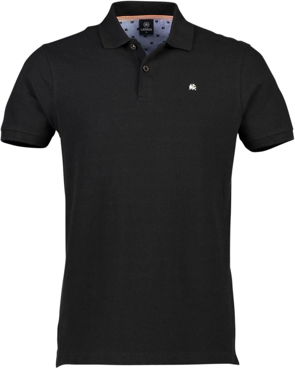 LERROS Poloshirt met stijlvol borduursel op borsthoogte
