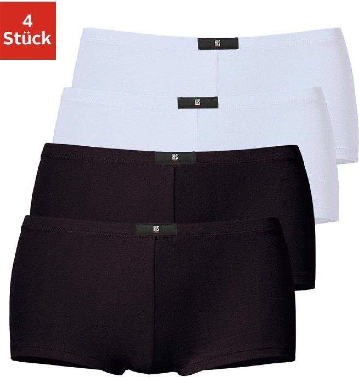 H.I.S Hipster met H.I.S merk voor (4 stuks)