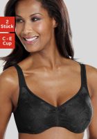 PETITE FLEUR Minimizer-bh met beugel en mooi borduursel (Set van 2)