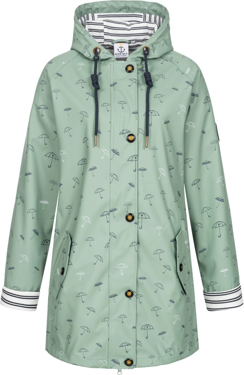 DEPROC Active Regenjack Friesennerz WIZZARD PEAK WOMEN UMBR ook in grotere maten te bestellen
