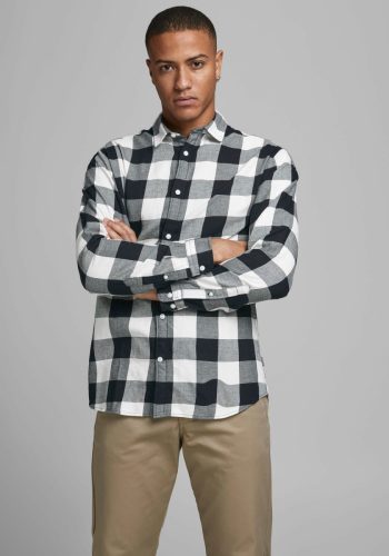 Jack & Jones Geruit overhemd GINGHAM TWILL SHIRT