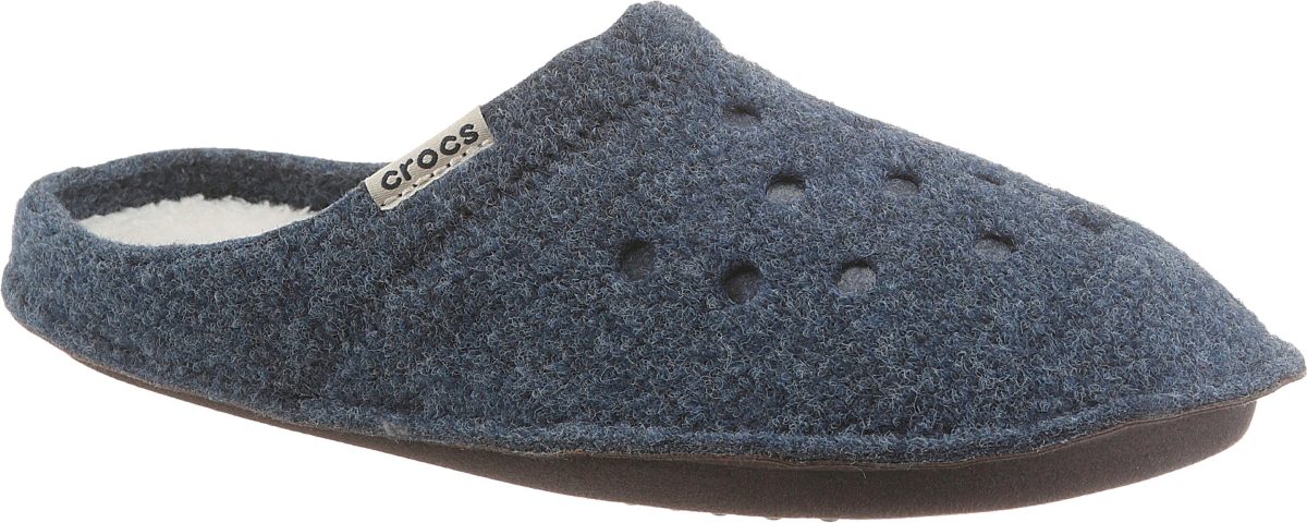 Crocs Pantoffels Classic instappers met behaaglijk zachte binnenzool van warme voering