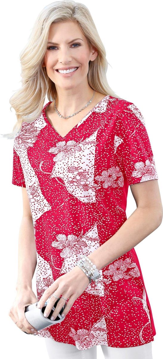 Classic Basics Shirt met print Shirt