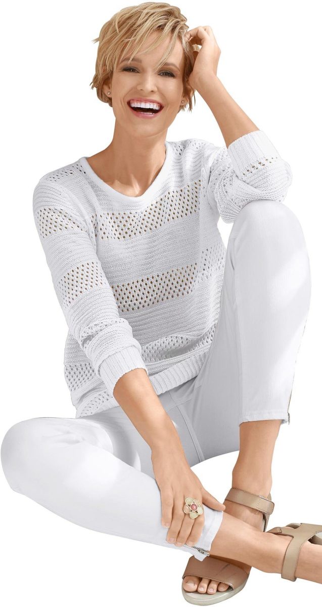 Classic Basics Trui met ronde hals Trui