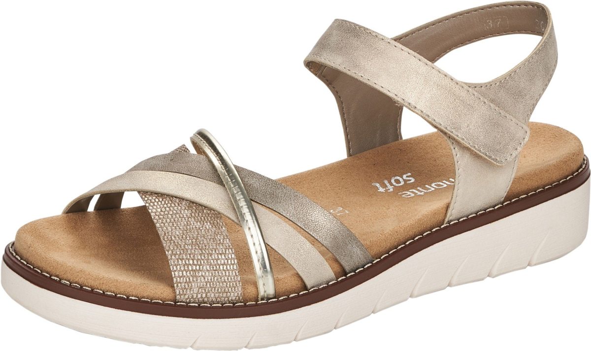 Remonte Sandalen met uitneembare softinlay