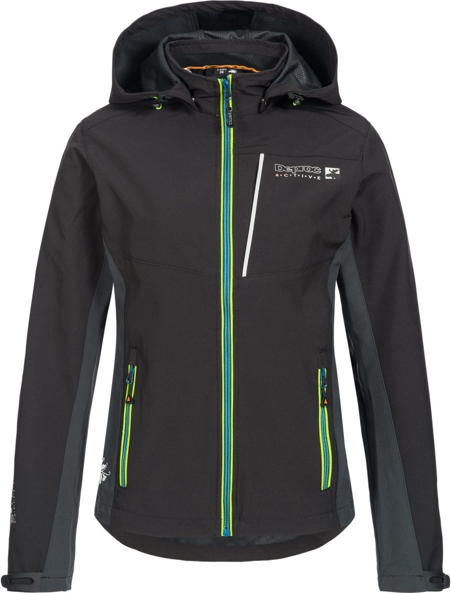 DEPROC Active Softshell-jack NUNAVUT WOMEN ook in grotere maten te bestellen