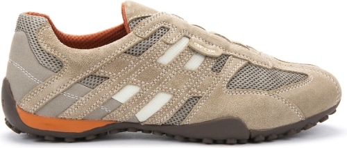 Geox Slip-on sneakers UOMO SNAKE met modieuze siernaden en speciale Geox-membraan