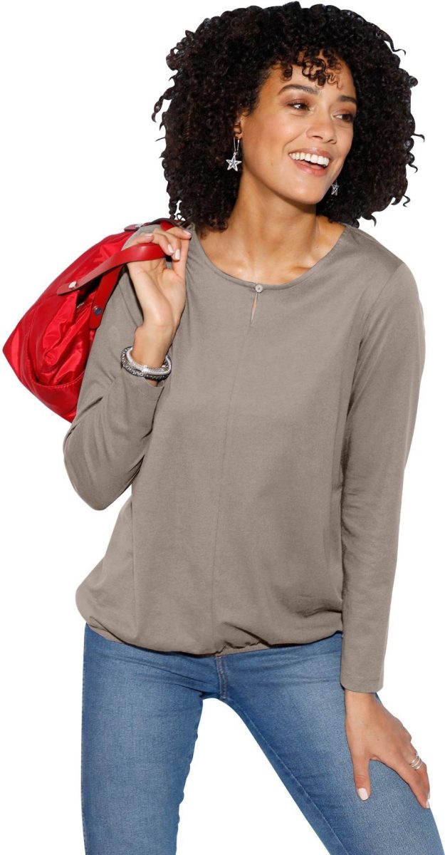 Classic Basics Shirt met lange mouwen