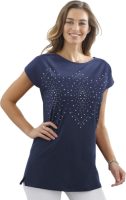 Classic Basics Shirt met print Tuniekshirt
