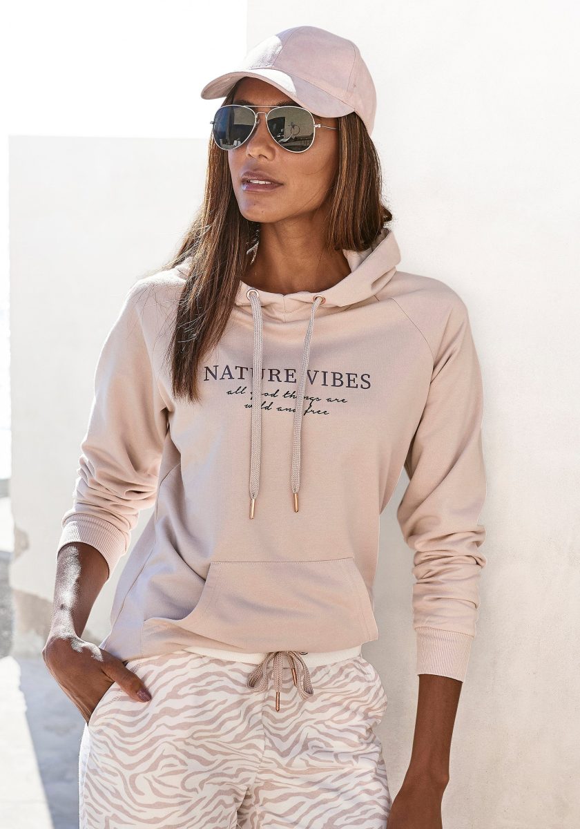 Lascana Hoodie met kangoeroezak