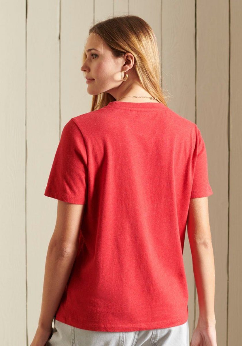 Superdry T-shirt Vintage logo T-shirt van biokatoen