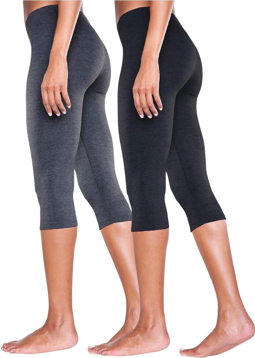 vivance active Caprilegging met elastische band (Set van 2)