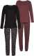 Vivance Dreams Pyjama met sterpatroon (Set van 2)