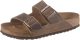 Birkenstock Slippers ARIZONA OILED van gevet leer