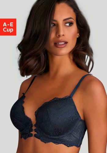 Lascana Push-up-bh Eleonora met decoratieve vetersluiting