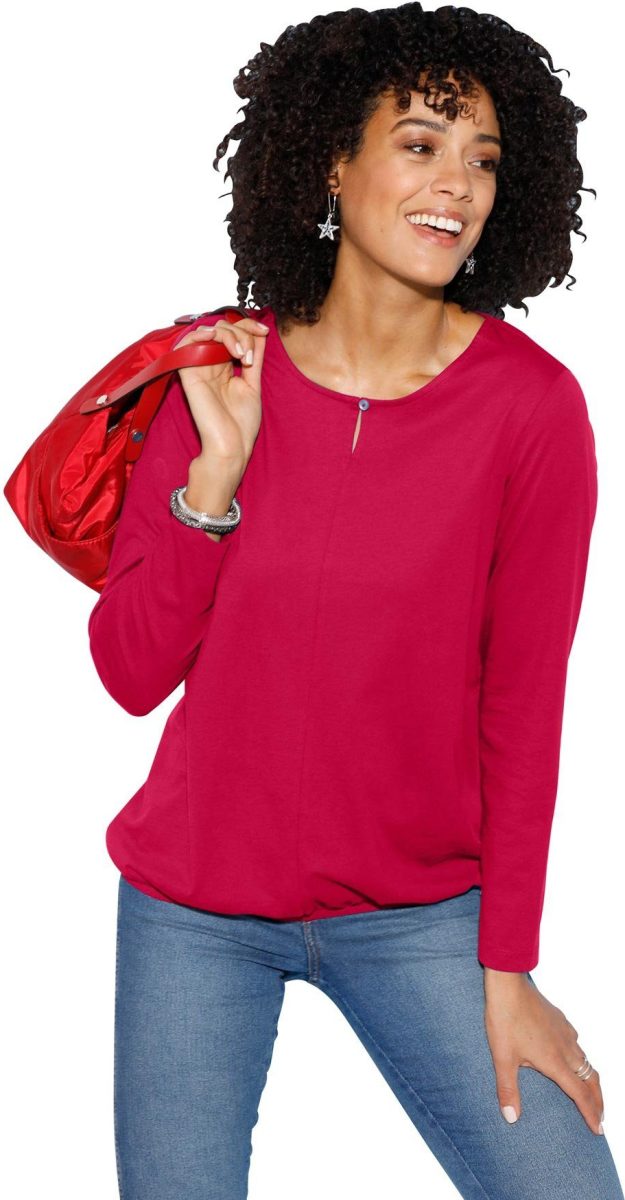 Classic Basics Shirt met lange mouwen