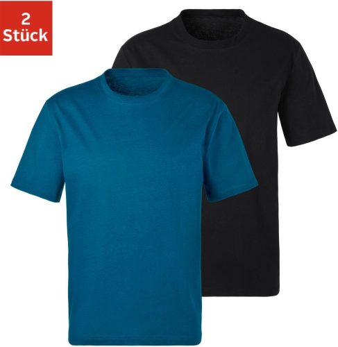 Bench. T-shirt Homewear Basic in uni (Set van 2)