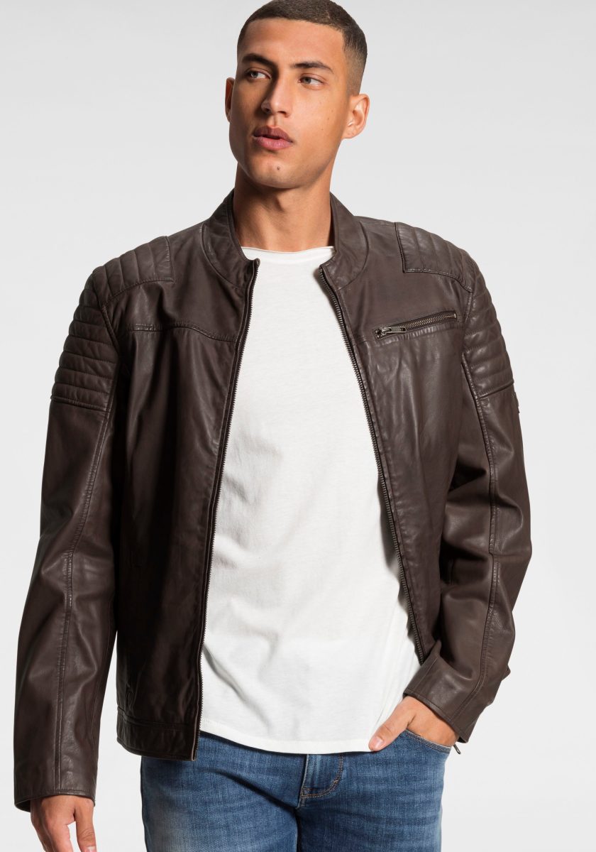 Bruno Banani Leren jack Rocha