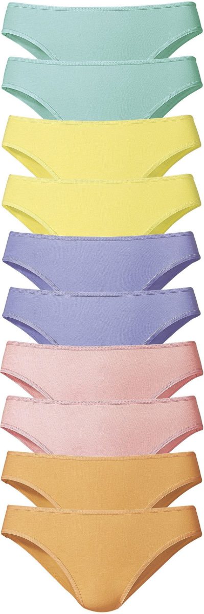 Go in Slip mooie basic in mooie kleuren - geschikt voor elke dag (set, 10 stuks)