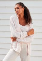 s.Oliver RED LABEL Beachwear Cardigan met een brede knoopsluiting