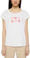 edc by Esprit T-shirt met frontprint