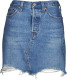 Levi's ® Jeansrok High Rise Iconic Skirt Jeansrok met franje en hoge taille