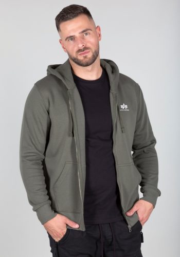 Alpha Industries Capuchonsweatvest Basic Zip Hoody SL