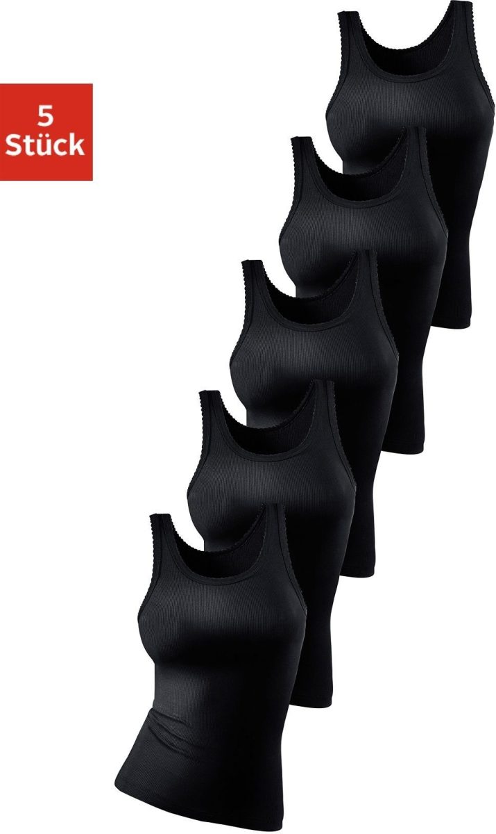 PETITE FLEUR Hemd zachte fijnribkwaliteit (5 stuks)