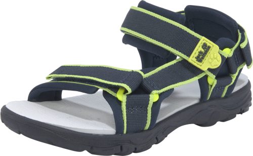 Jack Wolfskin Seven Seas 3 sandalen blauw/lime kids