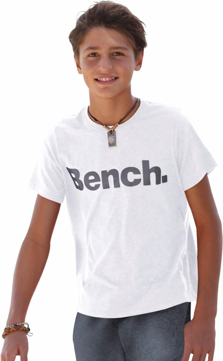 Bench. T-shirt met borstprint