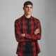 Jack & Jones Geruit overhemd GINGHAM TWILL SHIRT