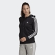 adidas Performance Sweatvest ESSENTIALS FRENCH TERRY 3 STRIPES CAPUCHONJACK