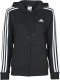 Bont adidas Performance Sweatvest ESSENTIALS FRENCH TERRY 3 STRIPES CAPUCHONJACK