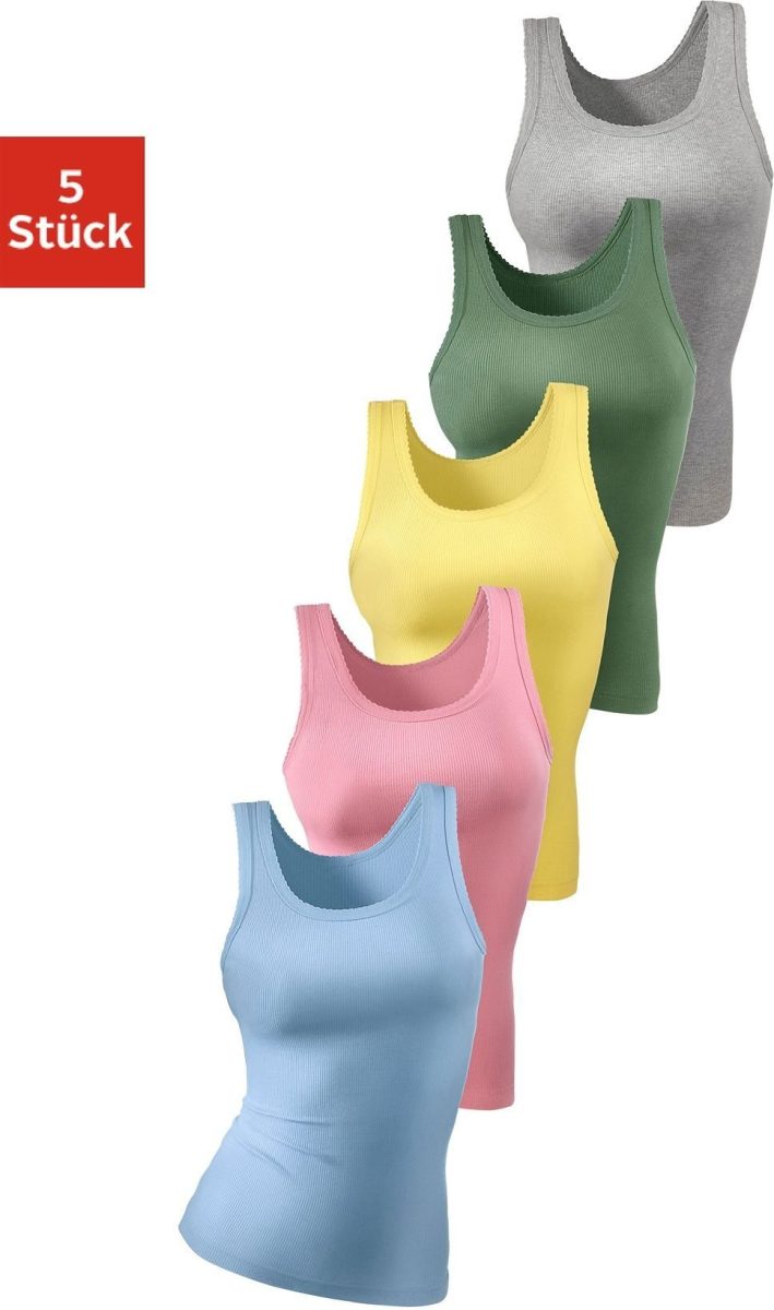 PETITE FLEUR Hemd zachte dubbelribkwaliteit (5 stuks)