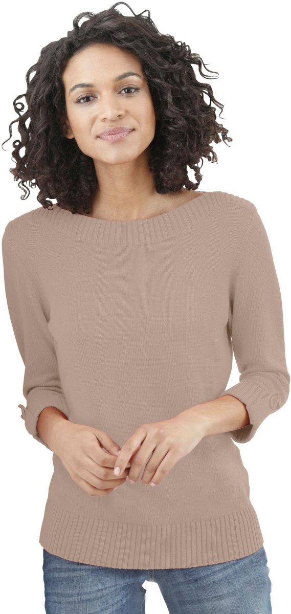 Classic Basics Trui met 3/4-mouwen Trui