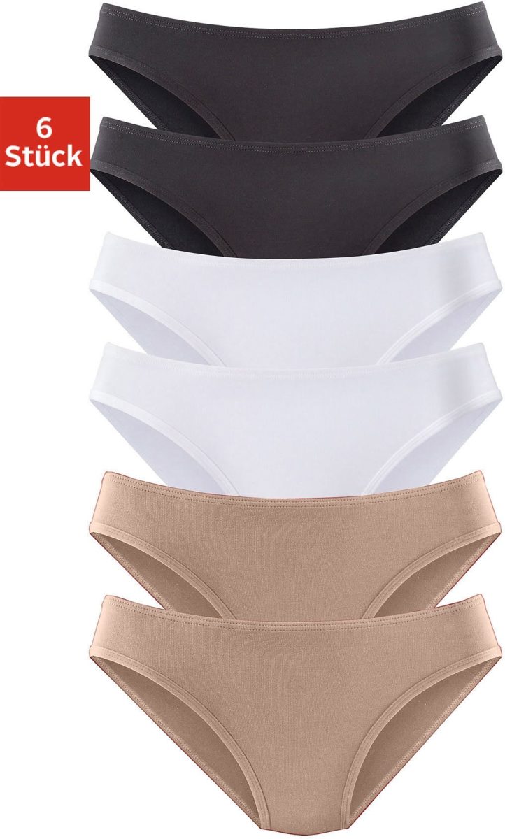 vivance active Jazz-hipsters van zacht microvezel (6 stuks)