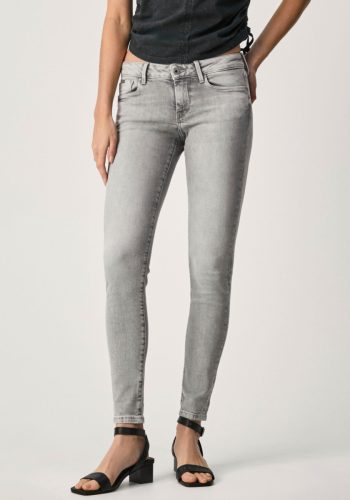 Pepe Jeans Skinny fit jeans SOHO in 5-pocketsstijl met 1-knoop en stretchaandeel