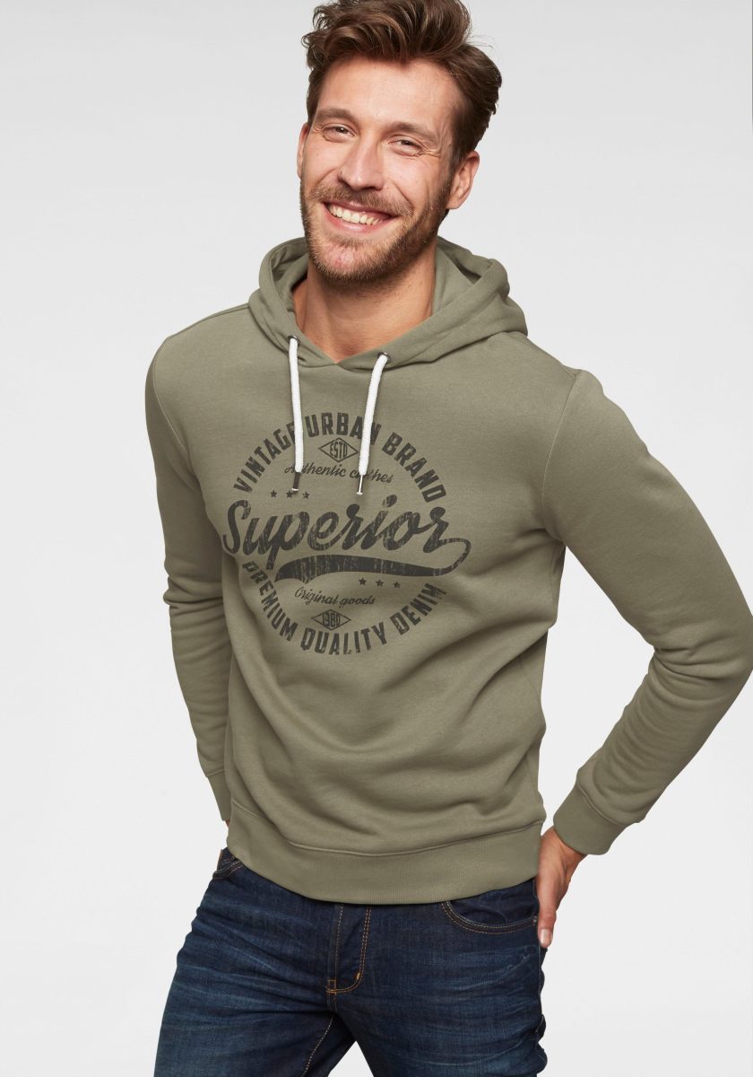 John Devin Hoodie met verschillende prints
