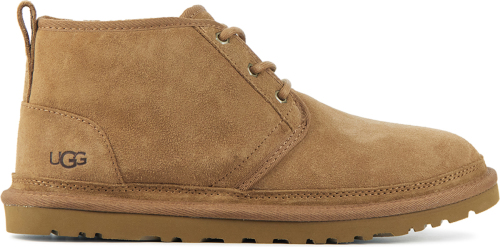 Ugg suede enkelboots cognac