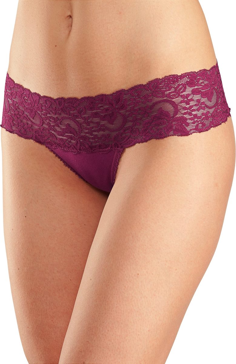 vivance active String met brede kanten boordjes (3 stuks)
