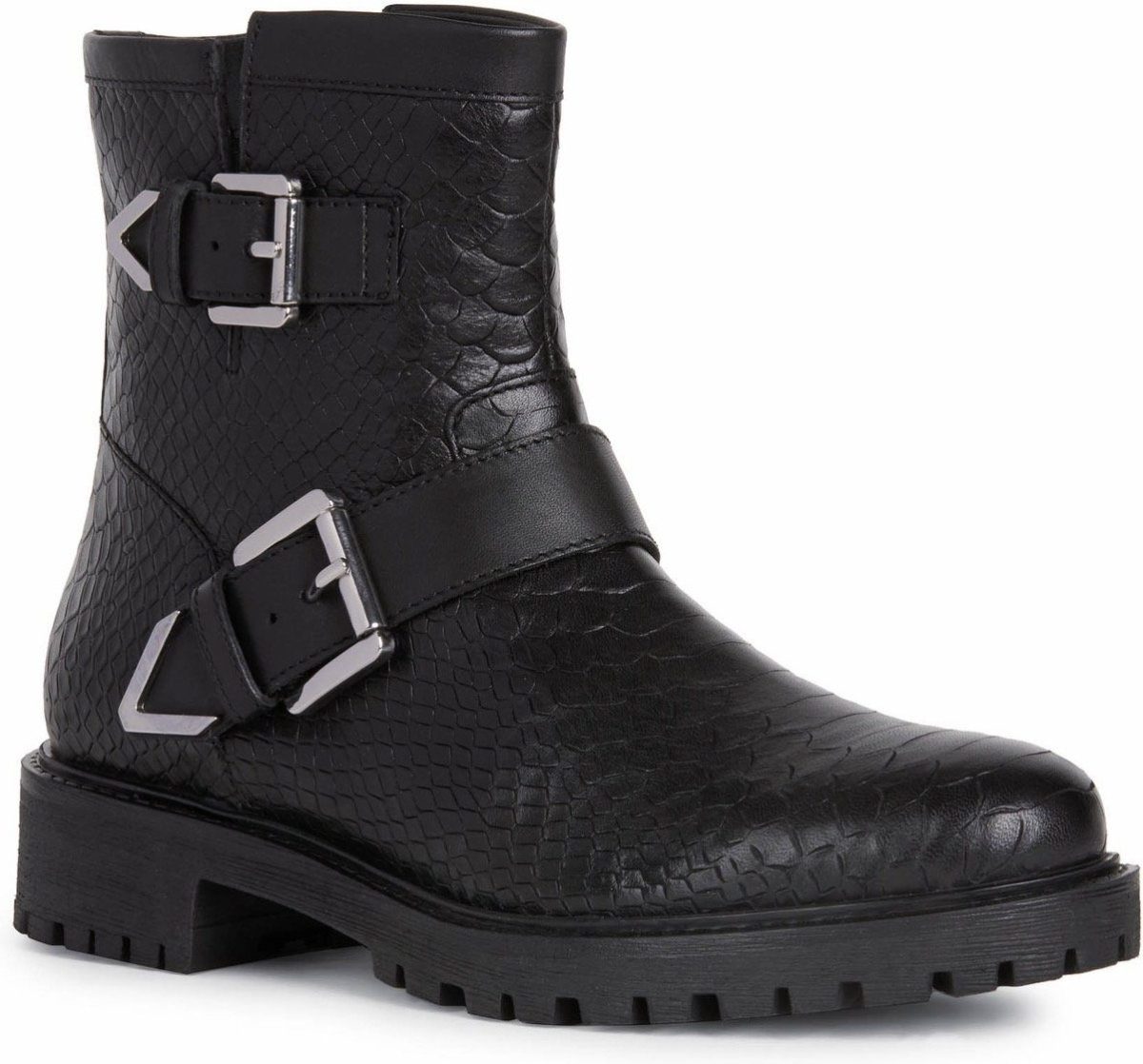Geox Bikerboots Hoara met rits aan de binnenkant