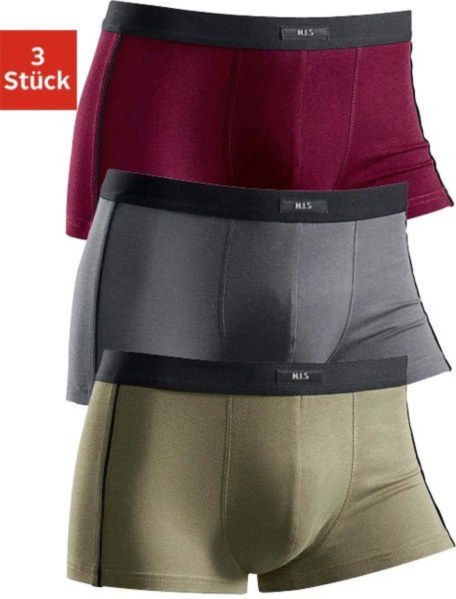 H.I.S Hipster met smalle piping (3 stuks)