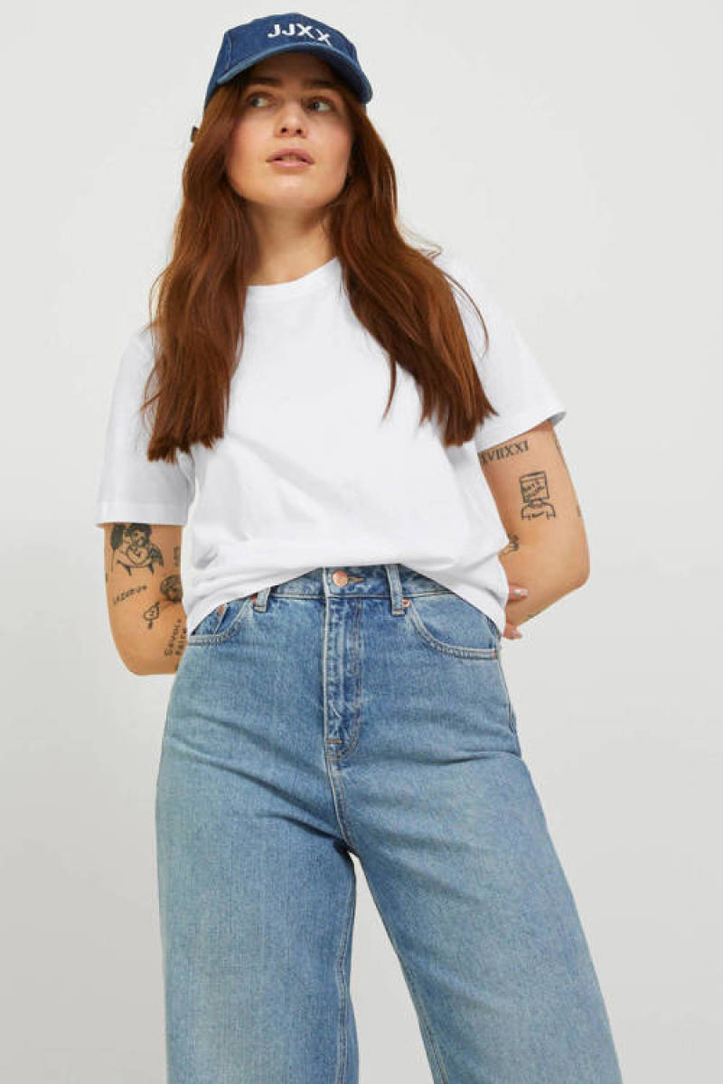 JJXX T-shirt JXANNA wit